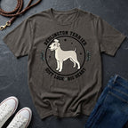 Bedlington Terrier Detailed Portrait Shirt - Soft Look Big Heart Tee - Comfort Colors 1717