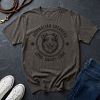 Australian Shepherd Heritage Badge Shirt — Loyal Smart True Dog Tee