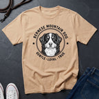 Bernese Mountain Dog Heritage Badge Shirt — Gentle Loyal True Dog Tee - Comfort Colors 1717