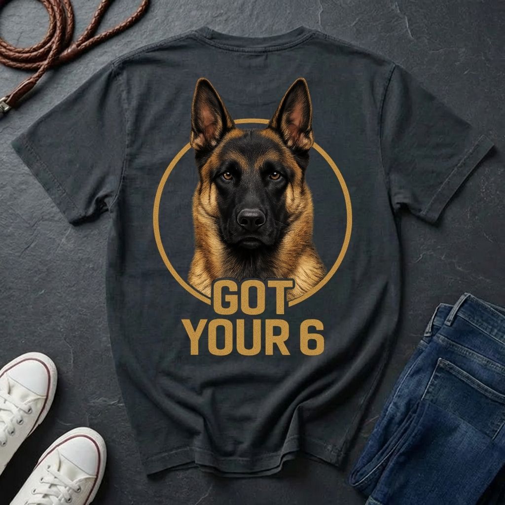 Belgian Malinois – Got Your 6 Tee - Comfort Colors 1717