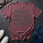 Proud German Shepherd Parent Shirt - Premium Dog Breed Tee for Devoted Owners