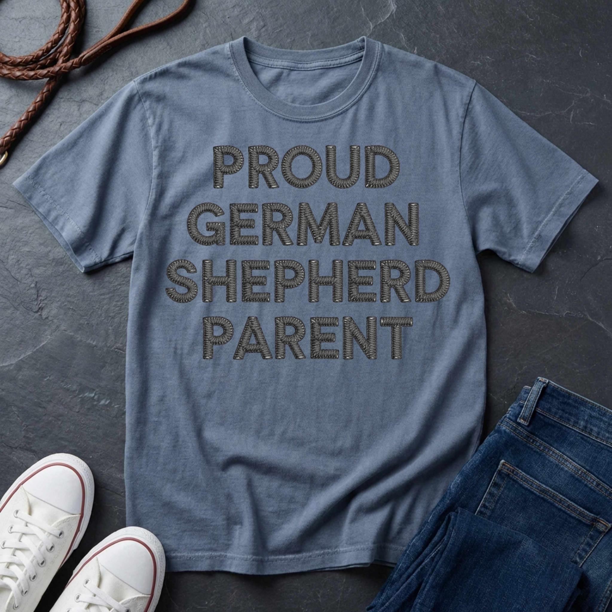 Proud German Shepherd Parent Shirt - Premium Dog Breed Tee for Devoted Owners