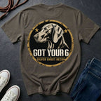 Weimaraner "Got Your 6" T-Shirt | Silver Ghost Recon | Funny Dog Breed Tee | Comfort Colors 1717
