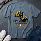 Rhodesian Ridgeback "Got Your 6" T-Shirt | African Lion Hound Division | Funny Dog Breed Tee | Comfort Colors 1717