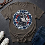 Miniature Schnauzer "Got Your 6" Shirt — Loyal Guardian Tee — Comfort Colors 1717