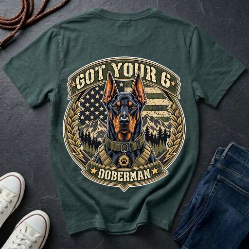 Got Your 6 Doberman T-Shirt