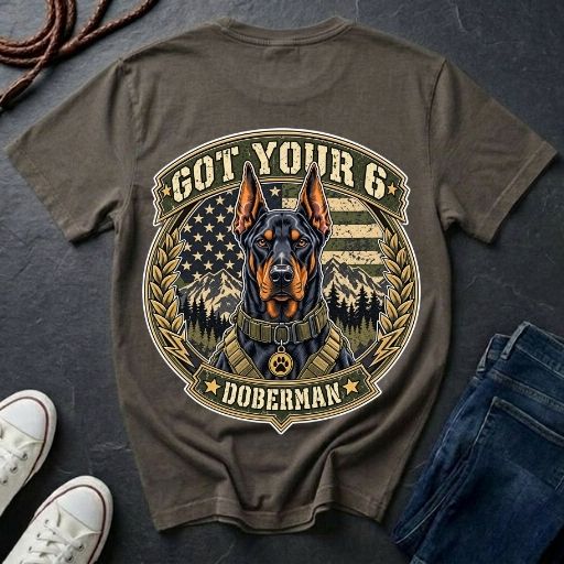 Got Your 6 Doberman T-Shirt
