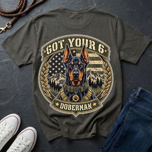 Got Your 6 Doberman T-Shirt