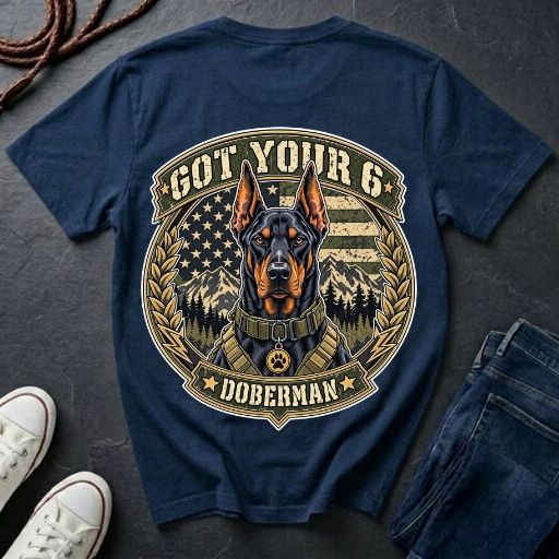 Got Your 6 Doberman T-Shirt